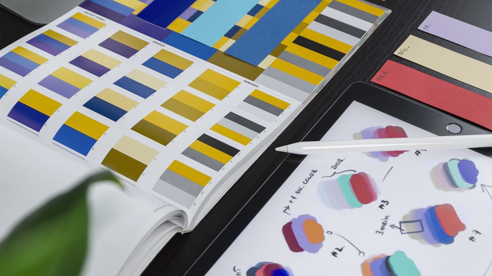 AI visual content creation tools and design workspace